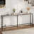 78.7" Narrow Console Table with Power Outlet Behind Couch for Entryway-1467363770