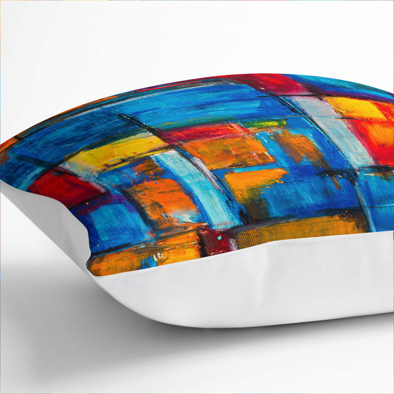 Square Throw Cushion, 40 x 40 cm, White