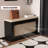 Black Upholstered Bench