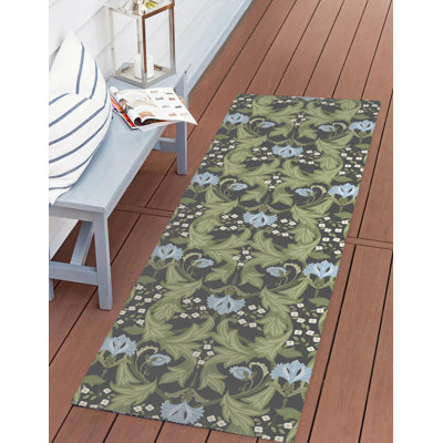 Tapis d'extérieur Ogee Leaf