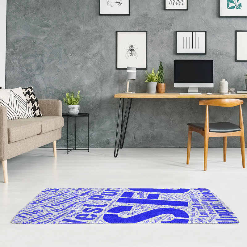 Chenille Indoor Rug, Rectangle 4' x 6'