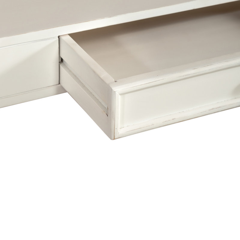 Chouteau Accent Writing Desk, White