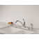 Classic Single-Handle Kitchen Sink Faucet with Side Sprayer, 4-Hole Kitchen Faucet