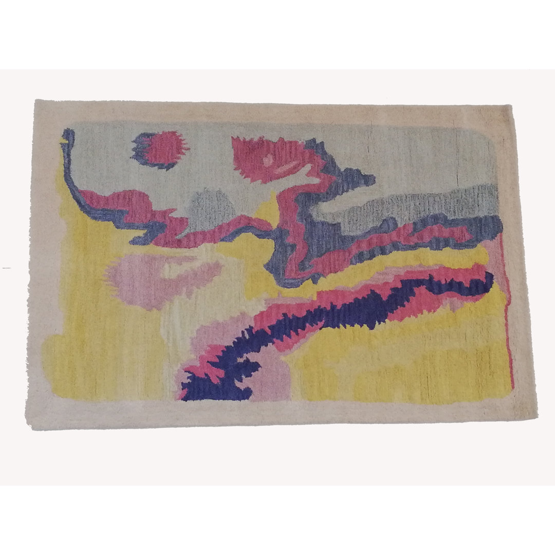 Aulii Abstract Hand Woven 180cm X 120cm Area Rug