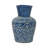 Handcrafted Terracotta Pottery Vase with Flared Neck and Etched Detailing - Decorative Accent Ceramic Artisan Vessel for Modern and Global-Inspired Interiors-627670621