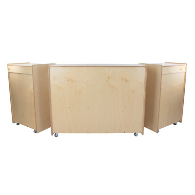 Tray Tri-Fold Storage with (25) Translucent Trays