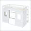 Lit mezzanine simple avec échelle-136147145-136147146