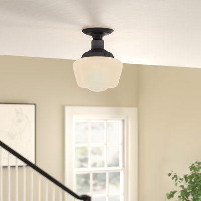 Autenberg Glass Semi Flush Mount