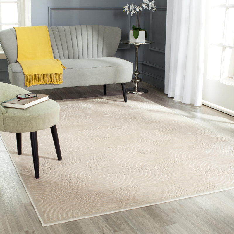 Vernice Solid Colour Area Rug, Rectangle 79 x 122 cm