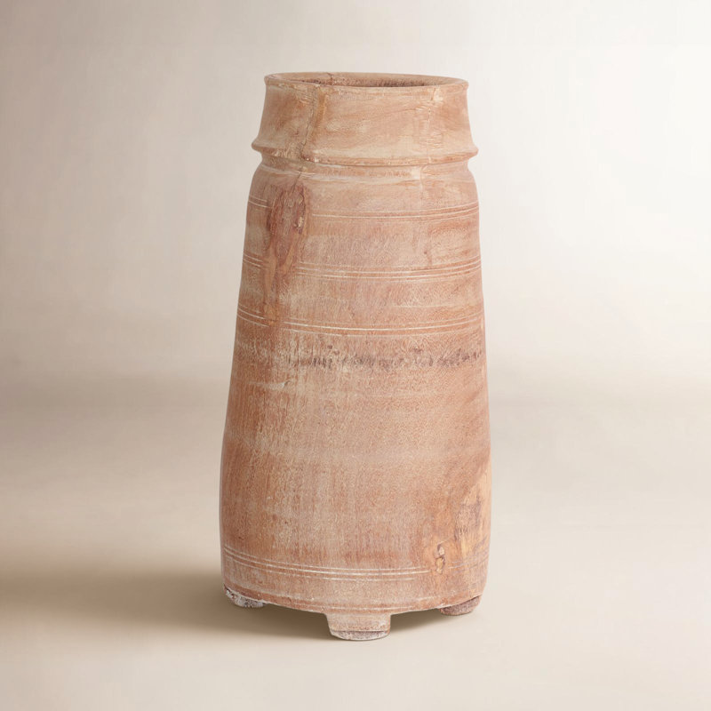 Mirada Handmade Wood Table Vase