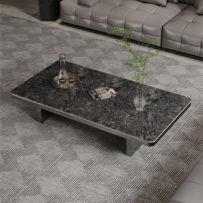 Table basse flottante rectangulaire