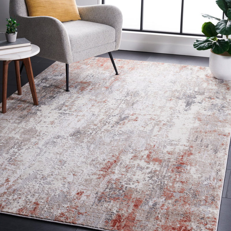 Tapis performance abstrait Vogue, Rectangle 5 pi 3 po x 7 pi 6 po