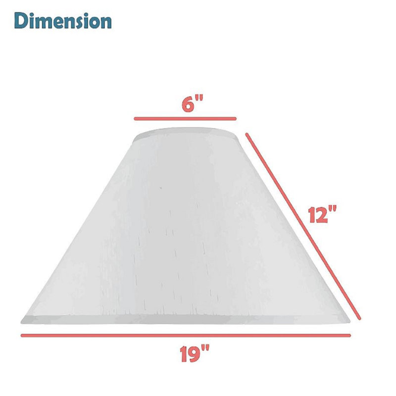12'' H Linen Empire Lamp Shade