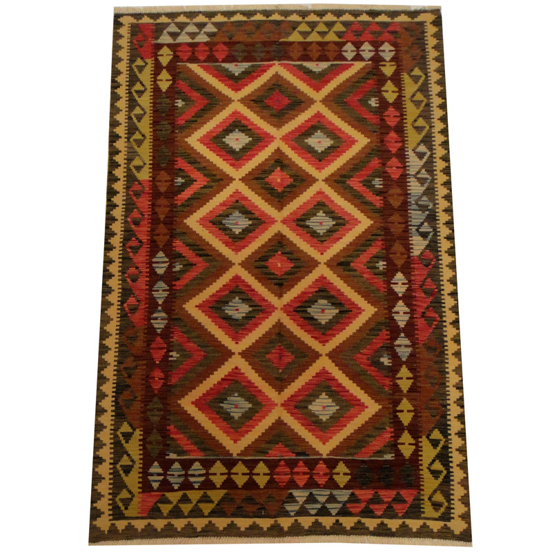 Azpeitia Wool Southwestern Indoor Rug
