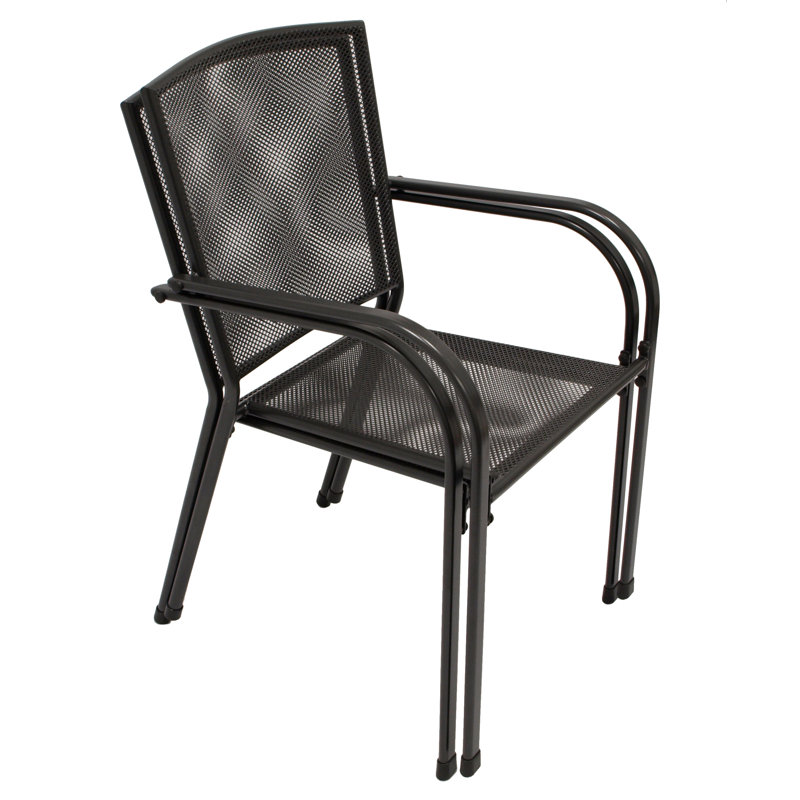 Wagnon Stacking Patio Dining Armchair