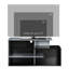 Leejay Unfinished TV Stand for TVs up to 50"