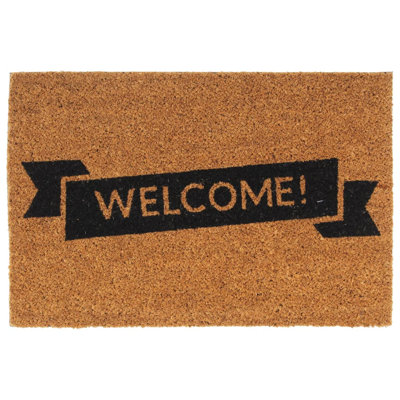 Nigell Non-Slip No Pattern Doormat