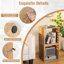 Kryno 38 cm W Bedside Table