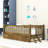 Twin Size Loft Bed With Guardrail And Twin Trundle-273378944