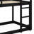 House-Shaped Wood Floor Bunk Bed with Ladder & Guardrails-1514151435