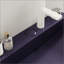 Meuble-lavabo 24 po avec lavabo en céramique, ensemble de lavabo console sur pied, lavabo rectangulaire en céramique sans robinet, pieds en métal ouverts, tablettes de rangement, blanc-1825736134