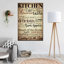 «Kitchen Inspiration» - Impression sur toile tendue-1180703060