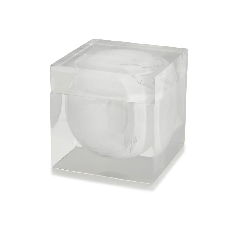 Deantown Bathroom Cotton Jar