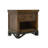 Walnut 3-Piece Bedroom Set (Bed With Storage Bench Footboard And 2 Nightstands)-1707492664