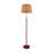 Modern Adjustable Floor Lamp with Fabric Shade