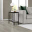 Alexis Glass Top End Table-503473113
