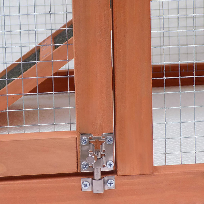 Poulailler 100 pieds carrés Deadeira, H 36,22 po x l 48 po x P 24,80 po