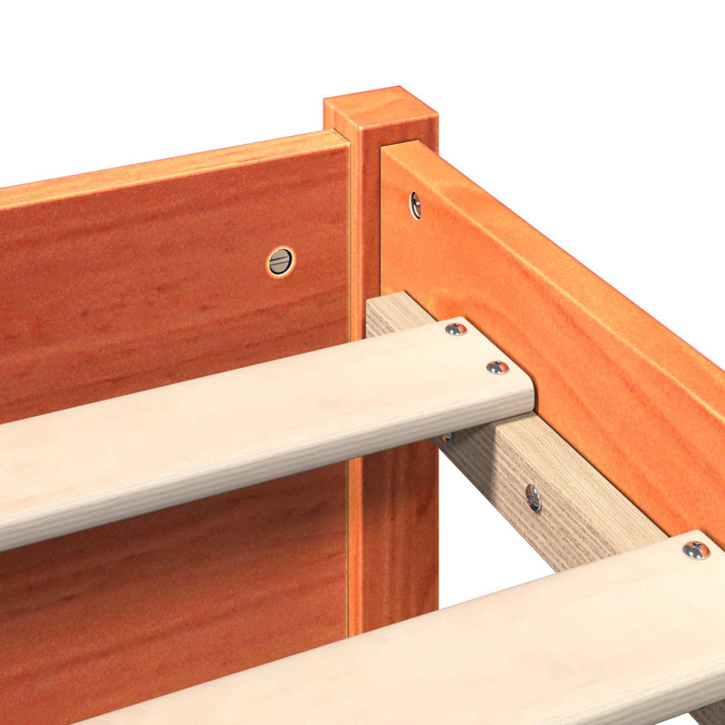Solid Wood Bed, Kingsize (5')