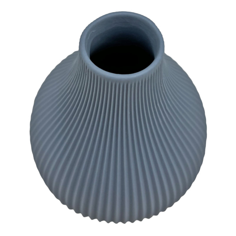 Ruven Handmade Ceramic / Porcelain Table Vase, Blue