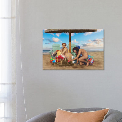 Sandcastle by José Luis Guerrero - No Frame Gallery-Wrapped Canvas Giclée on Canvas
