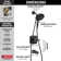 Vesna Single-Function Tub Shower Faucet Set, Shower Trim Kit with In2ition Shower Head and Valve