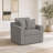 Lockheart 32" Accent Chair Slope Arm Gray-126756036