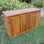 Boîte de rangement en bois massif Debraoh-2019018864