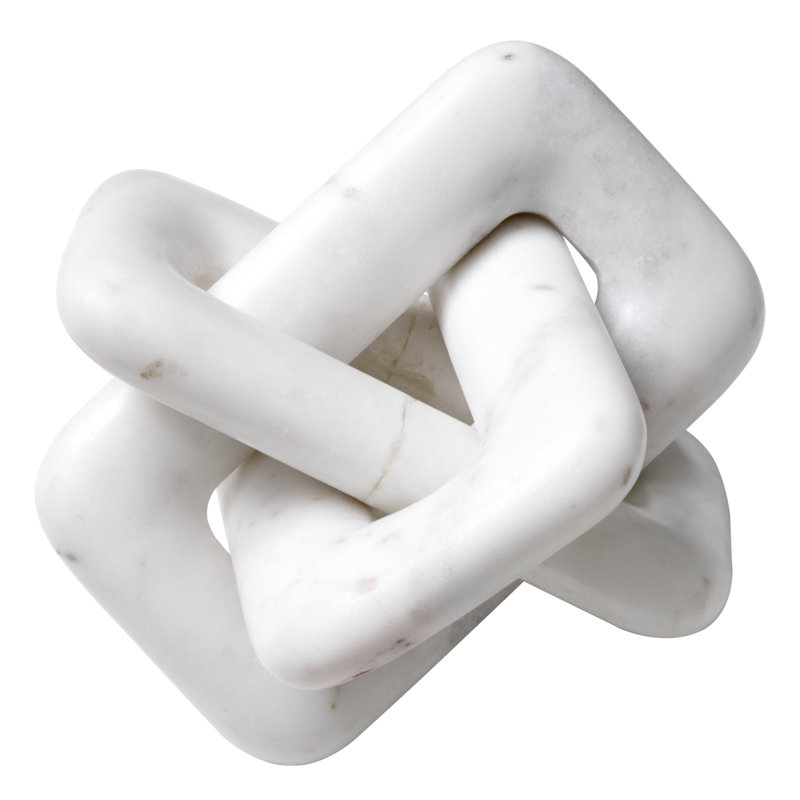 Eras Marble Figurine / Sculpture, White