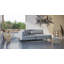 Asata Modern Corner Sofa with Sleeping Function and Footstool-634682344