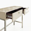 LYRA 228.6cm Glass Top Console Table