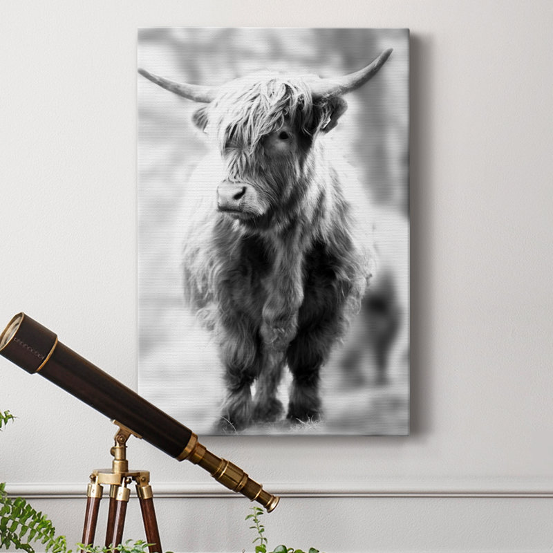 Yorkshire Highland - impression sur toile tendue, H 12 po x l 8 po x P 1 po