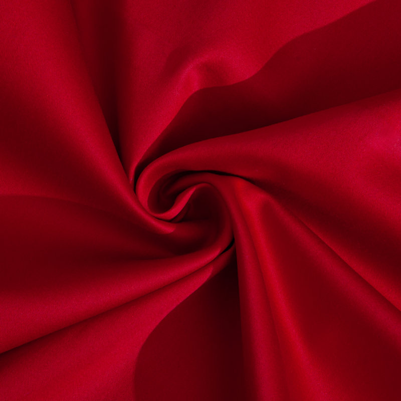 Egyptian-Quality Cotton Sham Covers, 500 Thread Count Cotton Sateen Square Pillow Covers - NTBAY, Standard, Red