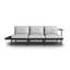 245cm Wide Wood Patio Sofa with Cushions-116838662