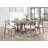 Hutton Rectangular 82-Inch Dining Table Coastal Grey
