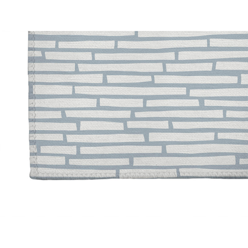 Cultural Rows Non-Slip Outdoor Rug, Runner 2'6" x 8'