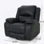 Fauteuil inclinable manuel pivotant de 39 po de largeur