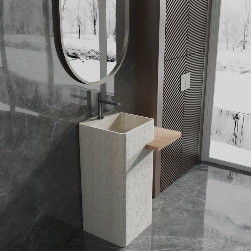 Lavabo de salle de bain 34 po