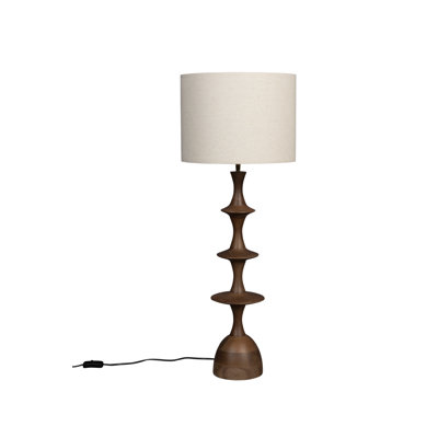 Cath Solid Wood Table Lamp