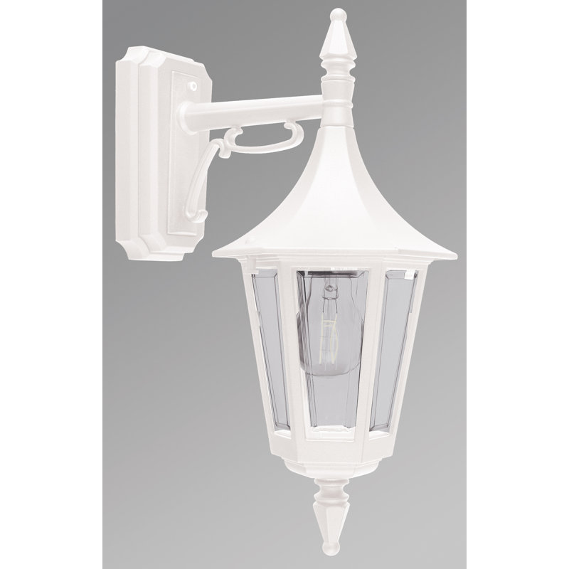 Whishaw Outdoor Wall Lantern, White