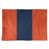 Orange et bleu marine